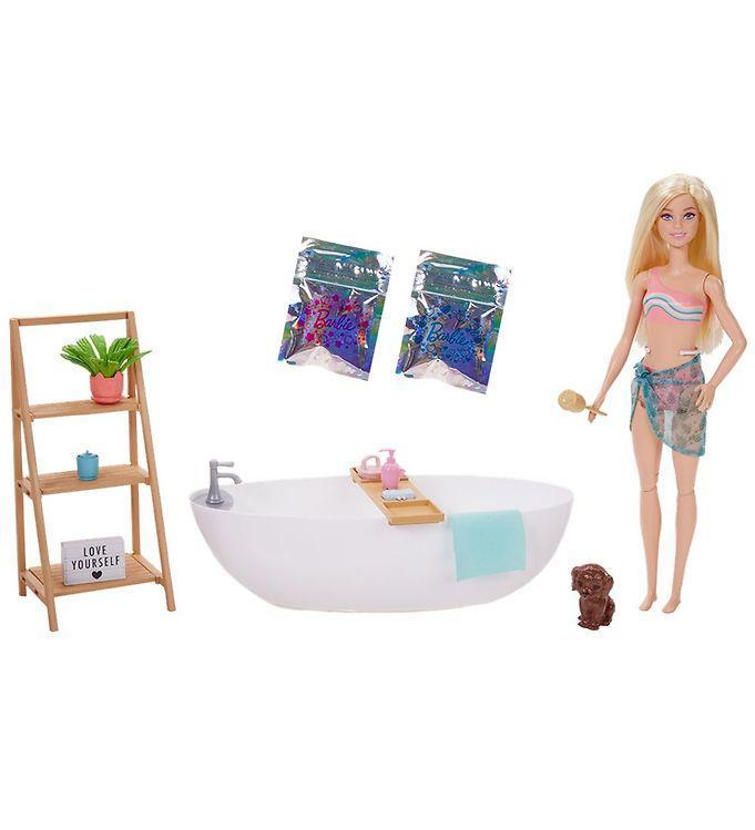 Barbie Dukkesæt - Sjovt Badekar med Konfetti