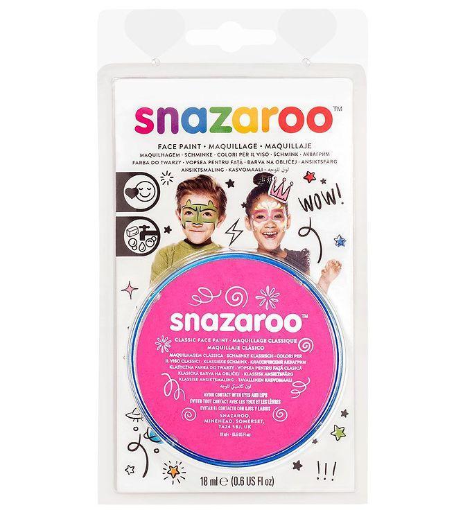 Snazaroo Ansigtsmaling -   Ml - Bright Pink