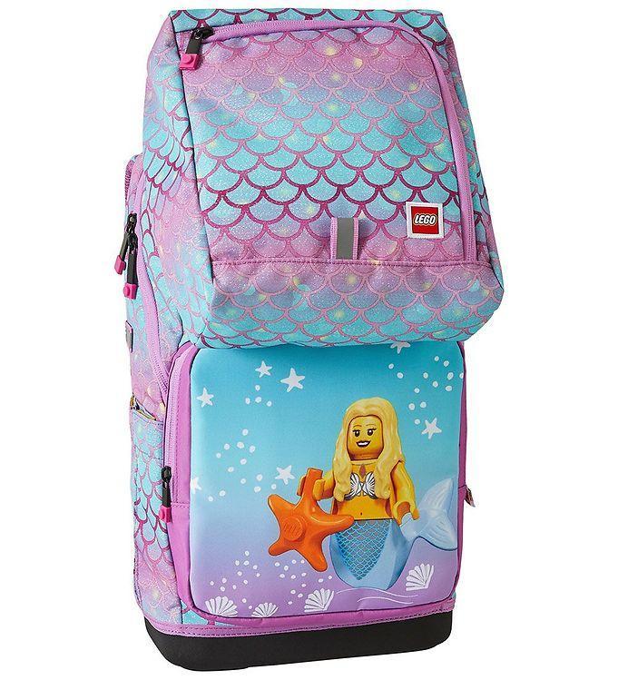 Lego Skoletaske med Gymnastiktaske - Mermaid Design