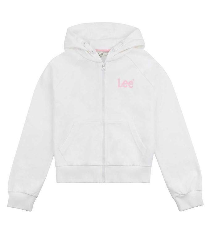 Lee Cardigan Wobbly - Afslappet i Lys Hvid