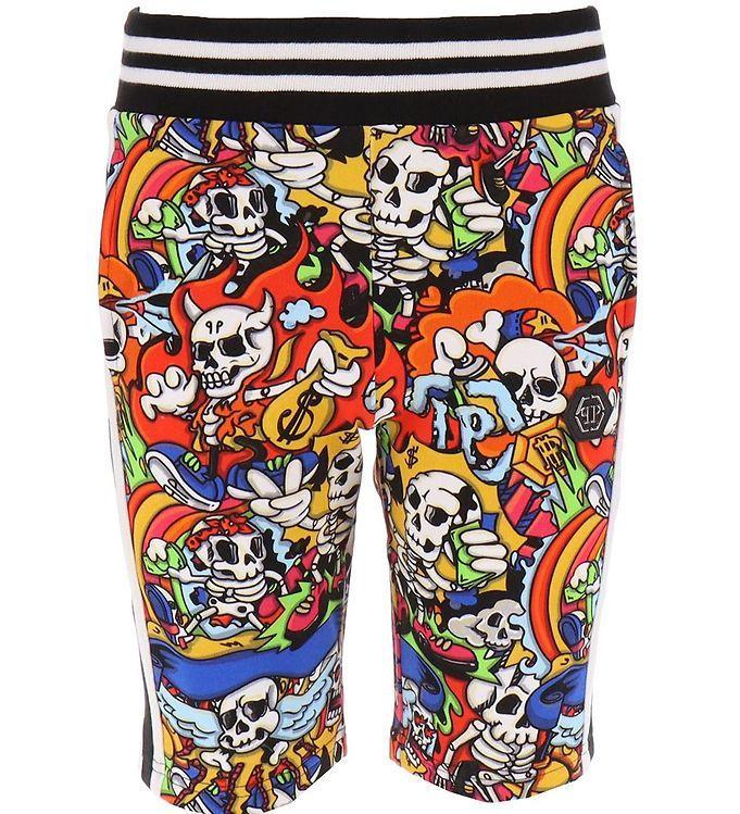 Philipp Plein Multifarvet Sweatshorts - Fantastisk Tilbud!