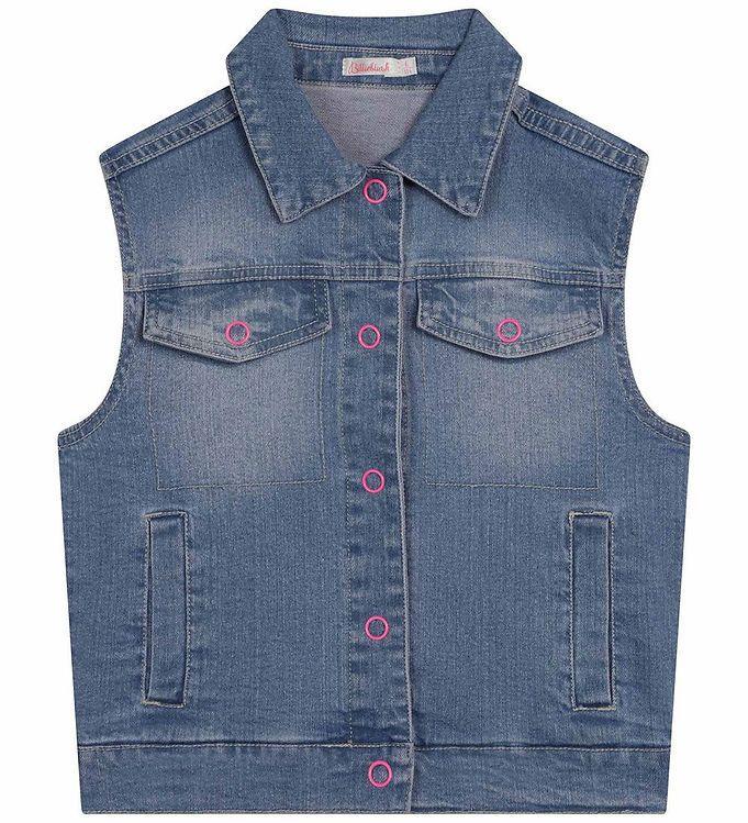 Billieblush Denimvest - Double Stone Bleach
