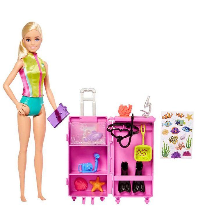 Barbie Dukkesæt - Marinebiolog til Fantastiske Leger