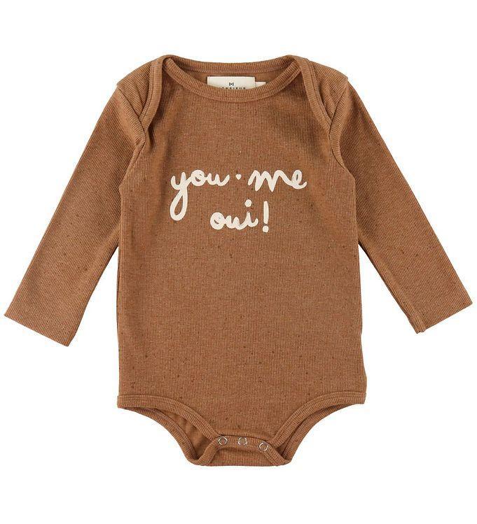 Monsieur Mini Body Læ - You Me Oui - Mørk Mandel Melange