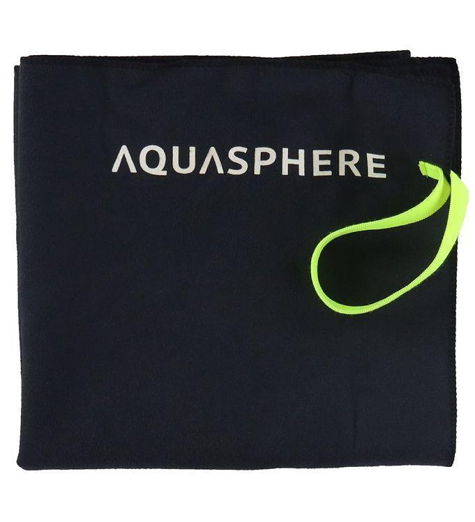 Aqua Sphere Håndklæde - Microfiber -  X  Cm - Sort Hvid