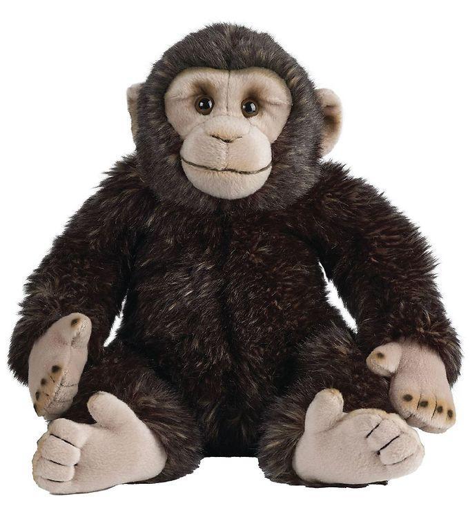Living Nature Bamse -  X  Cm - Chimpanse - Brun