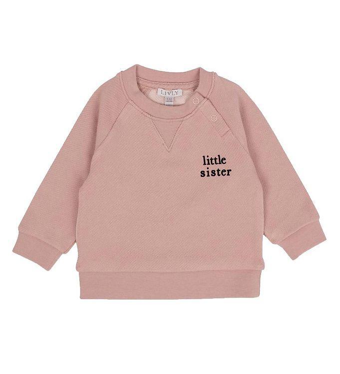 Livly Sweatshirt - Sibling - Dusty Mauve M  Little Sister
