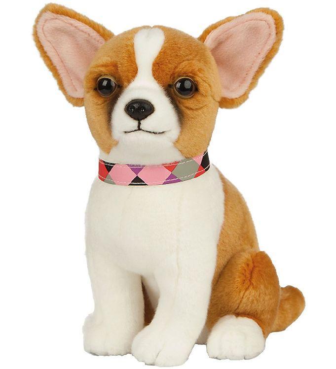 Living Nature Bamse -  X  Cm - Chihuahua - Brun Hvid