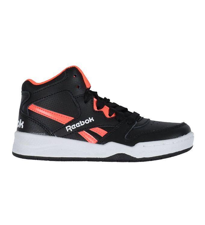 Reebok Sko - Bb  Court - Sort Coral