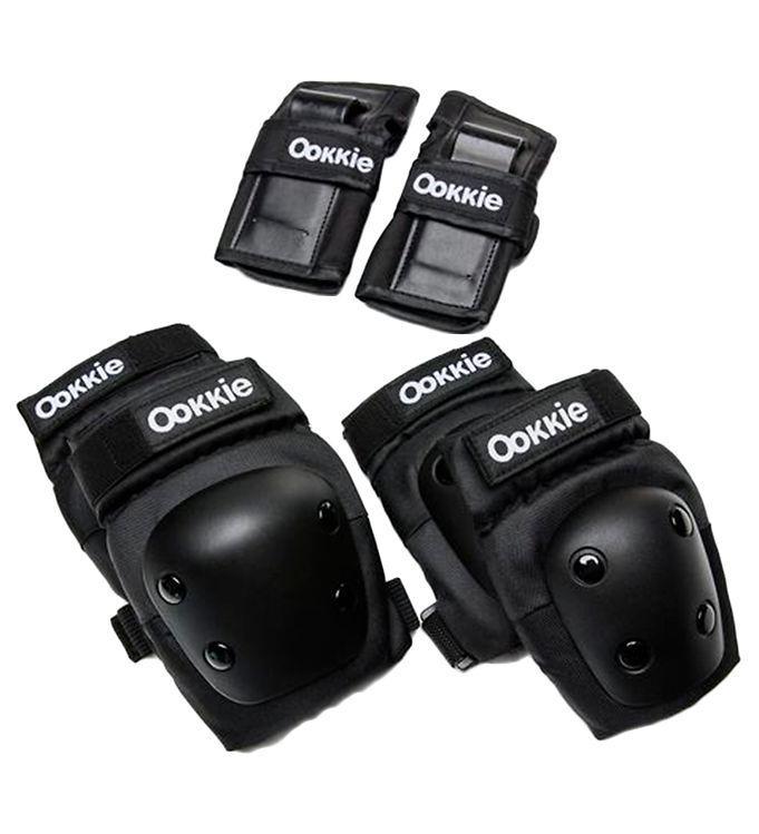 Ookkie Beskyttelsessæt - Safety Pads i Sort på tilbud!