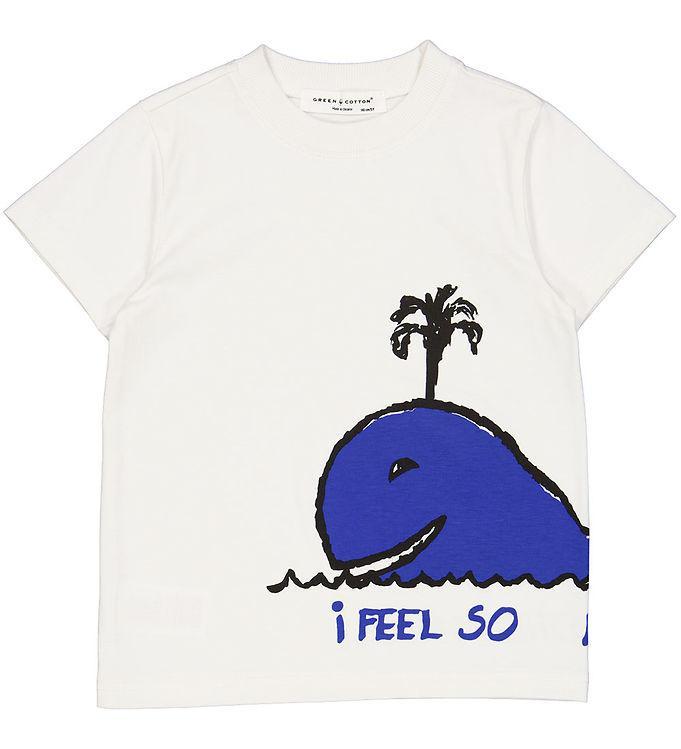 Green Cotton X Wwf T-shirt - Balsam Cream M  Hval