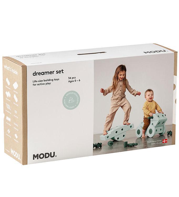 Modu Dreamer Sæt -   Dele - Ocean Mint Forest Green