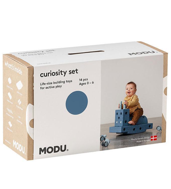 Modu Curiosity Sæt -   Dele - Deep Blue Sky Blue