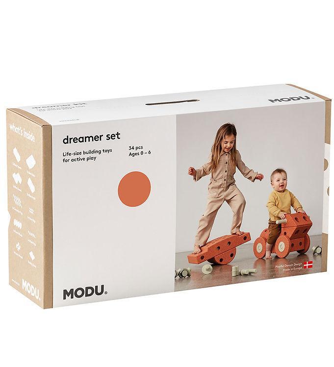Modu Dreamer Sæt -   Dele - Burnt Orange Dusty Green