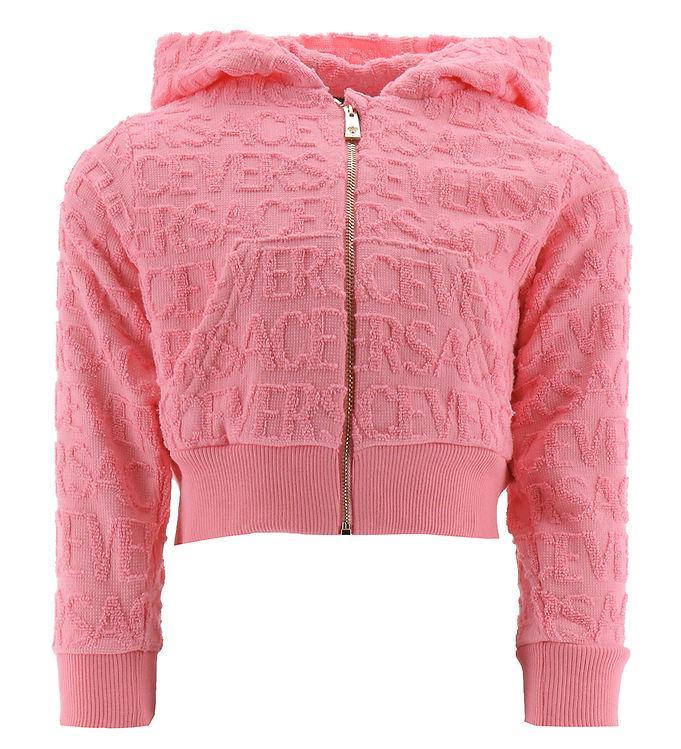 Versace Cardigan - Cropped - Frott?  - Flamingo