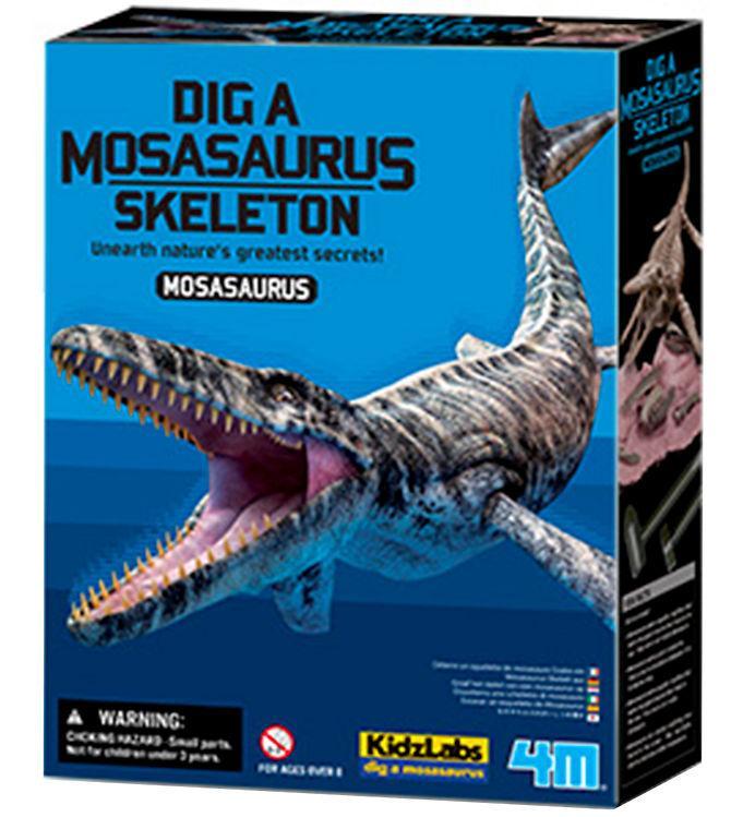 Kidzlabs Udgravning Mosasaurus - Kreativt Sæt fra 4M