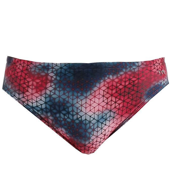Tyr Badebukser - Uv  - Starhex Racer - Rød Multi