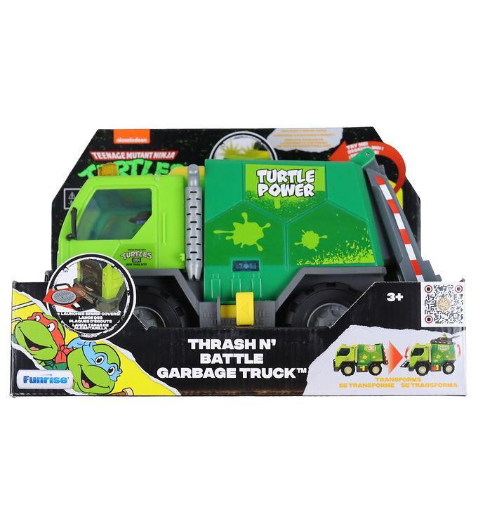 Turtles Skraldebil M  Lyd Lys - Thrash N  Battle Garbage Truck