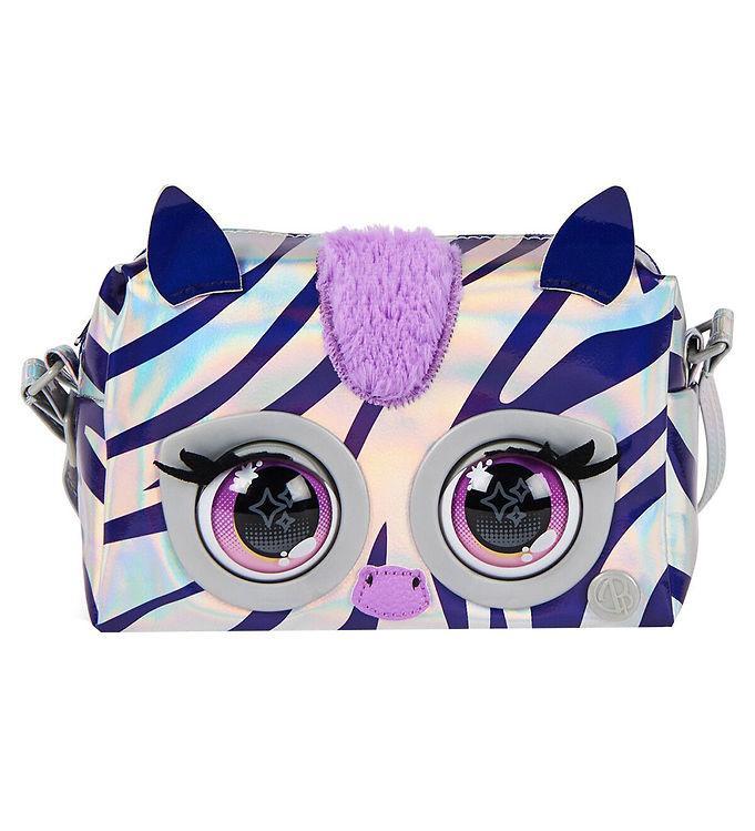 Purse Pets Skuldertaske - Rebel Stripez med Lydeffekt