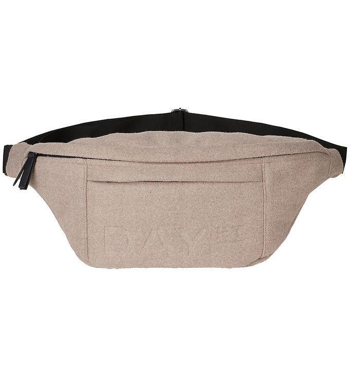 Day Et Bæltetaske - Day Woolen Bum L - Taupe Melange