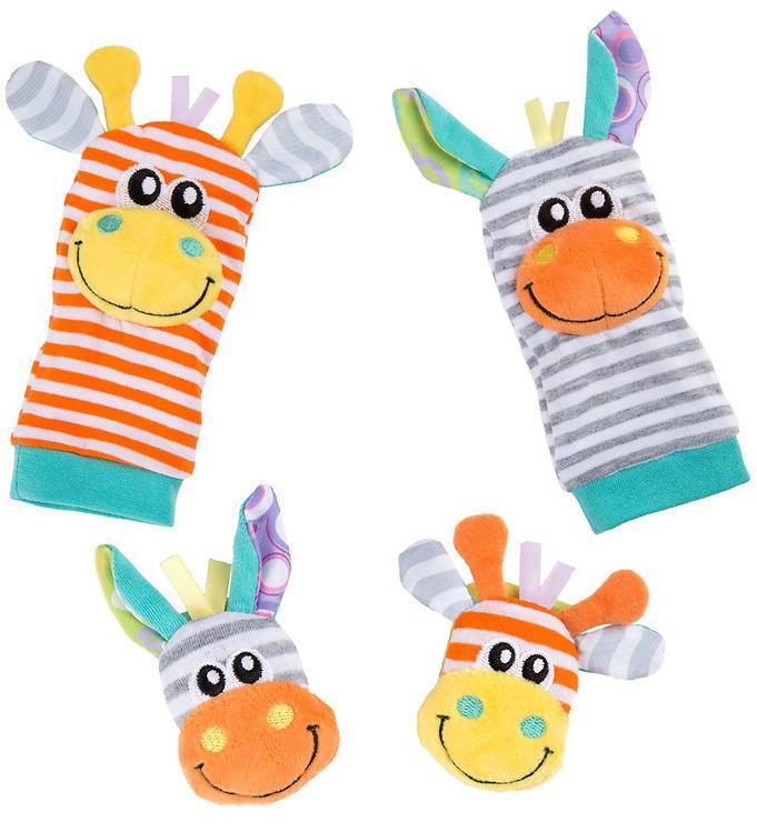 Playgro Aktivitetslegetøj - Ranglesokker Og Håndledsrangler