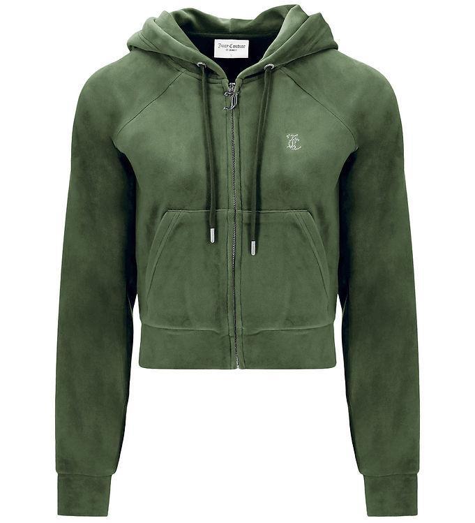 Juicy Couture Cardigan - Madison - Velour - Grøn