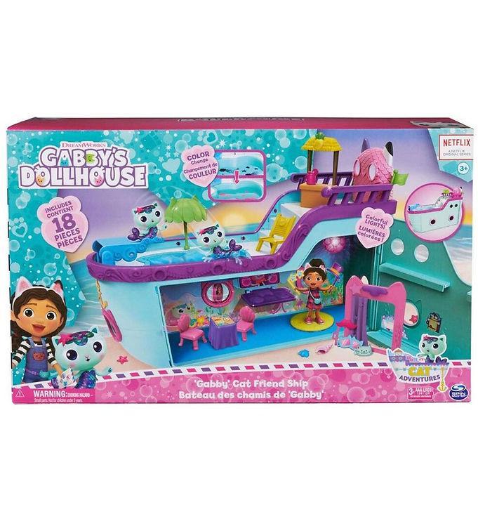 Gabby S Dollhouse Sæt -   Dele - Cat-tastic Cruise Ship