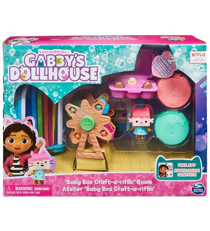 Gabby S Dollhouse Sæt -   Dele - Deluxe Room - Craft Room