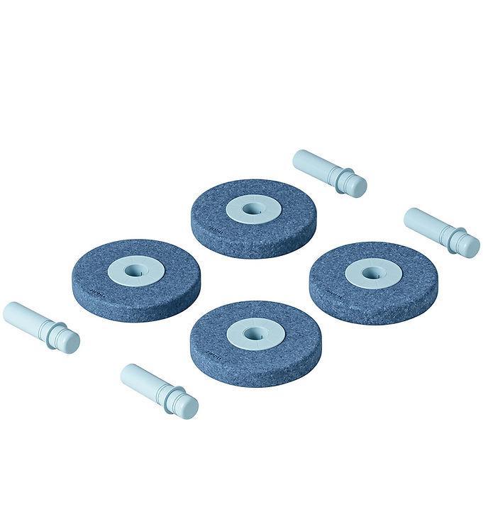 Modu  X Foam Wheels -  -pak - Deep Blue Sky Blue