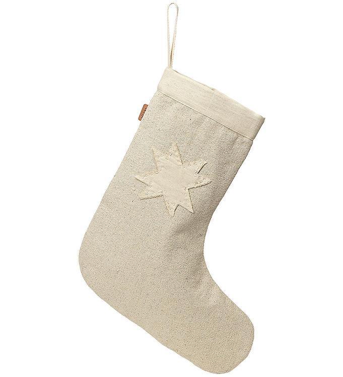 Ferm Living Julesok Vela - Naturlig Beige Dekoration