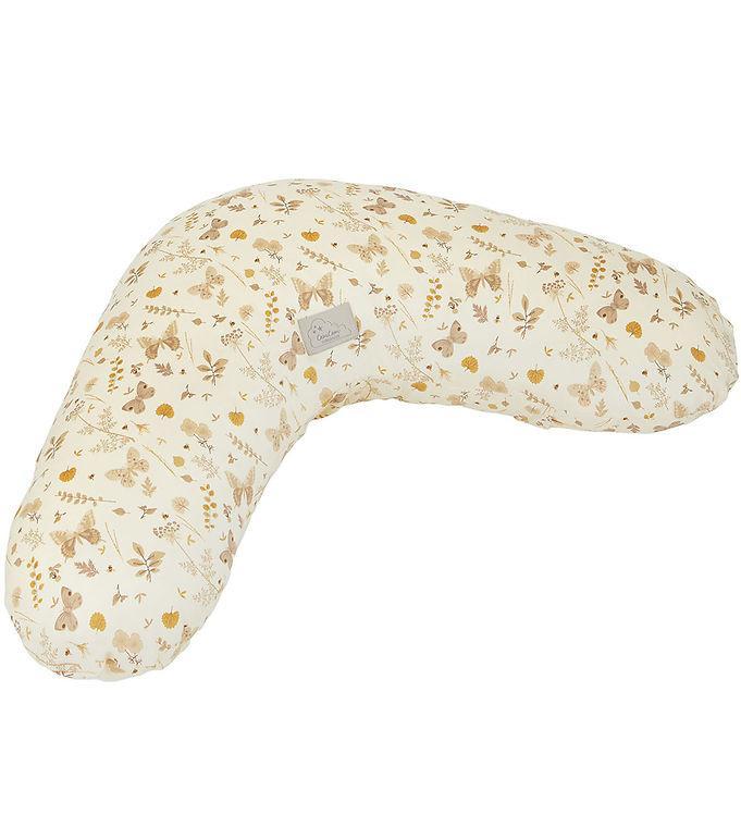 Cam Cam Ammepudebetræk - Beige M  Blade Sommerfugle