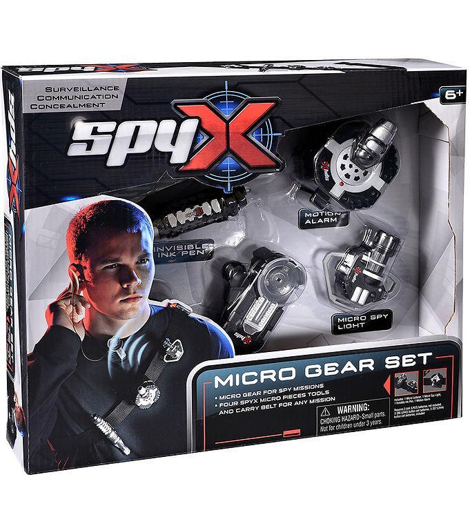 Spyx – Mikro Gear Sæt – Sort og Sølv