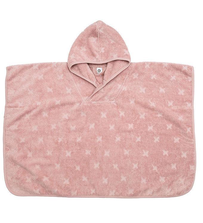 M? Sli Babyhåndklæde - Poncho - Rose Sugar