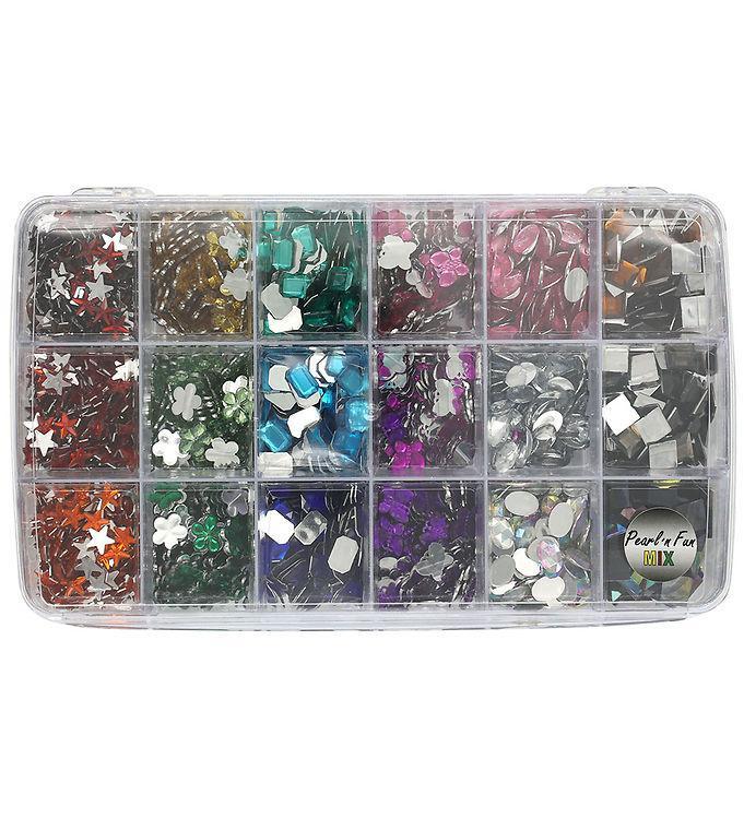 Perler med Rhinsten fra Pearl N Fun - Fantastisk Tilbud!