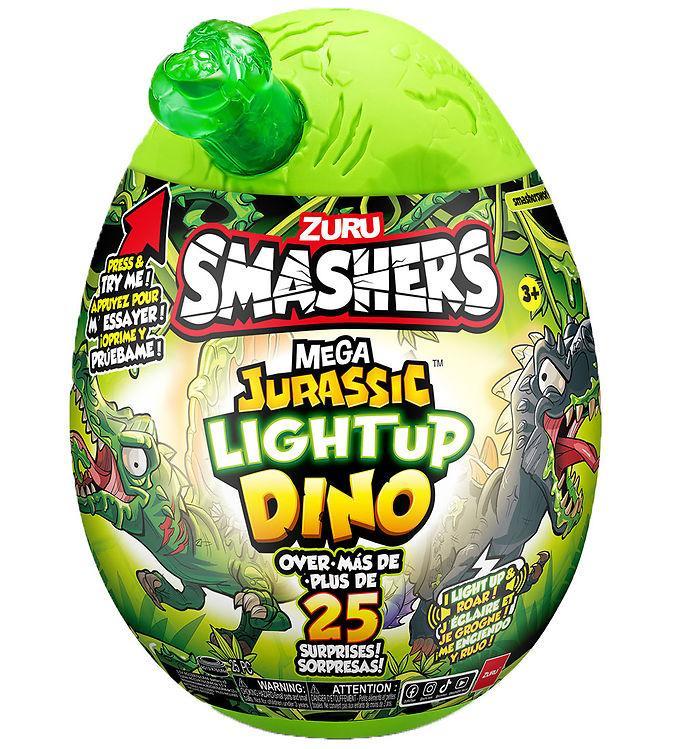 Smashers – Mega Jurassic Lysende Dinoæg