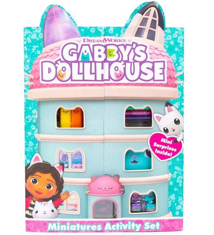 Gabby S Dollhouse Miniature Aktivitetssæt
