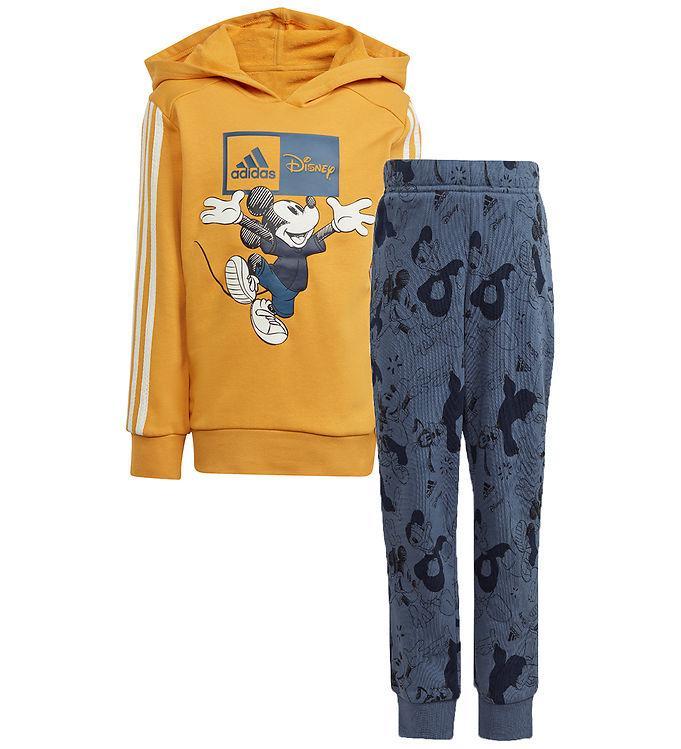 Adidas Performance Mickey Mouse Sweatsæt - Gul Blå
