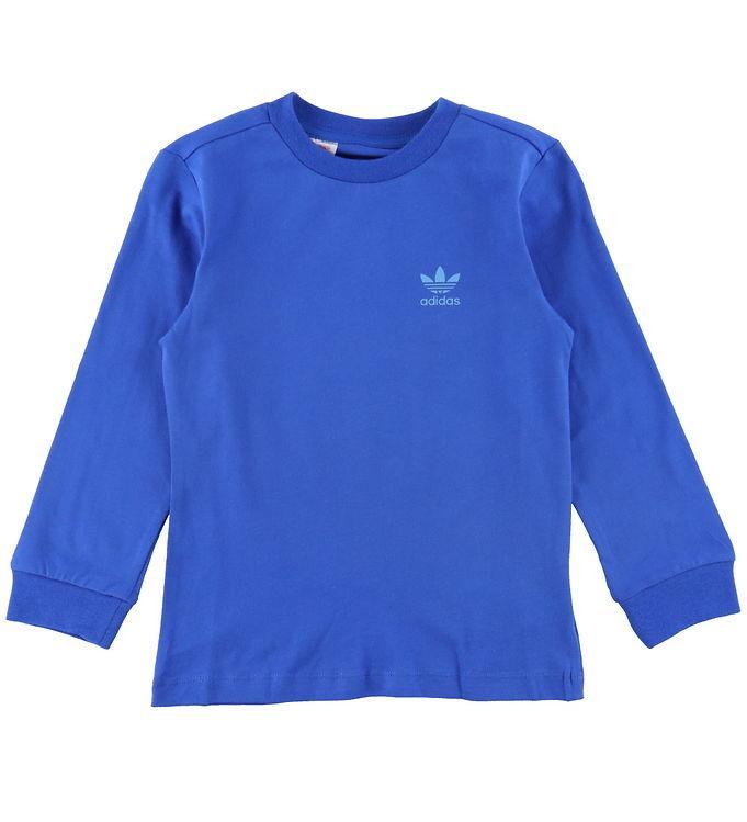Adidas Originals Bluse - Longsleeve - Blå