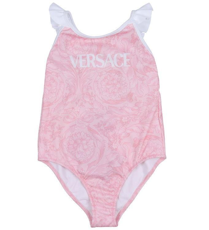 Versace Badedragt - Rosa Hvid M  Print