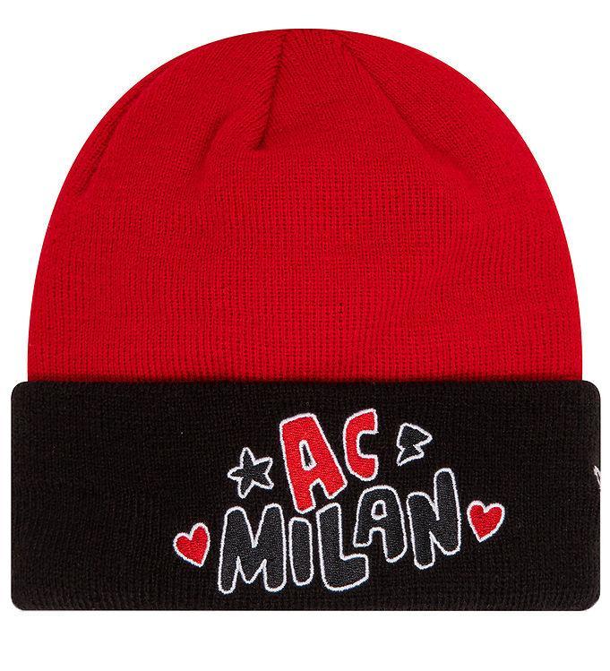 New Era Hue - Strik - Ac Milan - Rød Sort