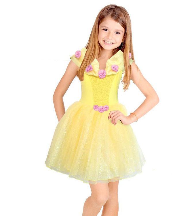 Prinsesse Kjole i Gul fra All Dressed Up - Fantastisk Tilbud!