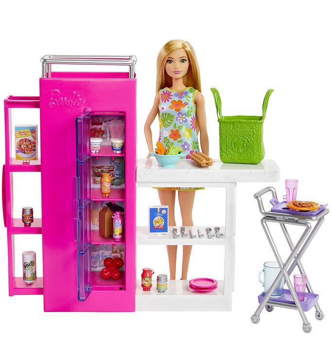 Barbie Dukkesæt - Drømme Pantry 30 cm - Hurtig levering!