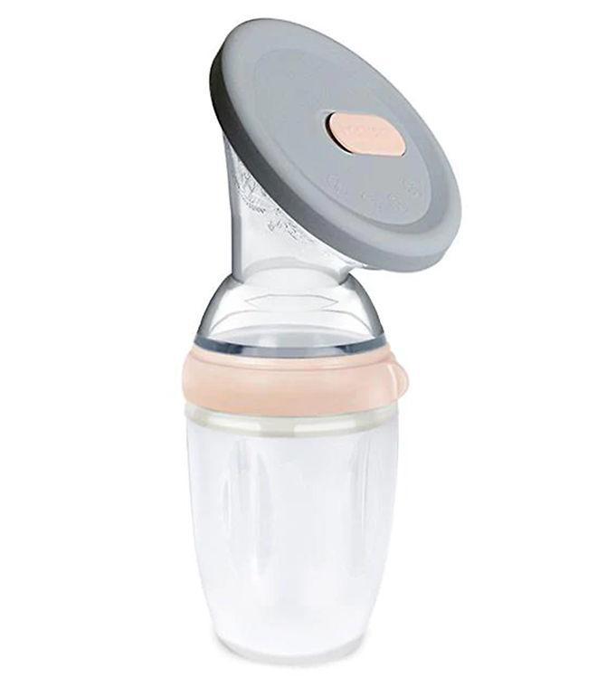 Haakaa Brystpumpe M med Låg 160 ml - Peach tilbud
