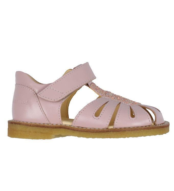 Angulus Sandaler - Pale Rose med Glittertilbud
