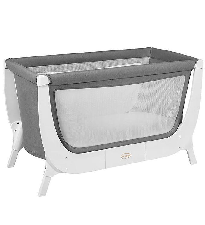 Shnuggle Barneseng - Ombygningssæt - Stone Grey Hvid