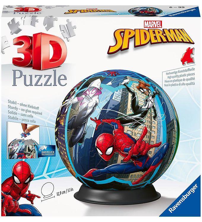 Ravensburger 3D Puslespil - Spider-Man med 72 Brikker