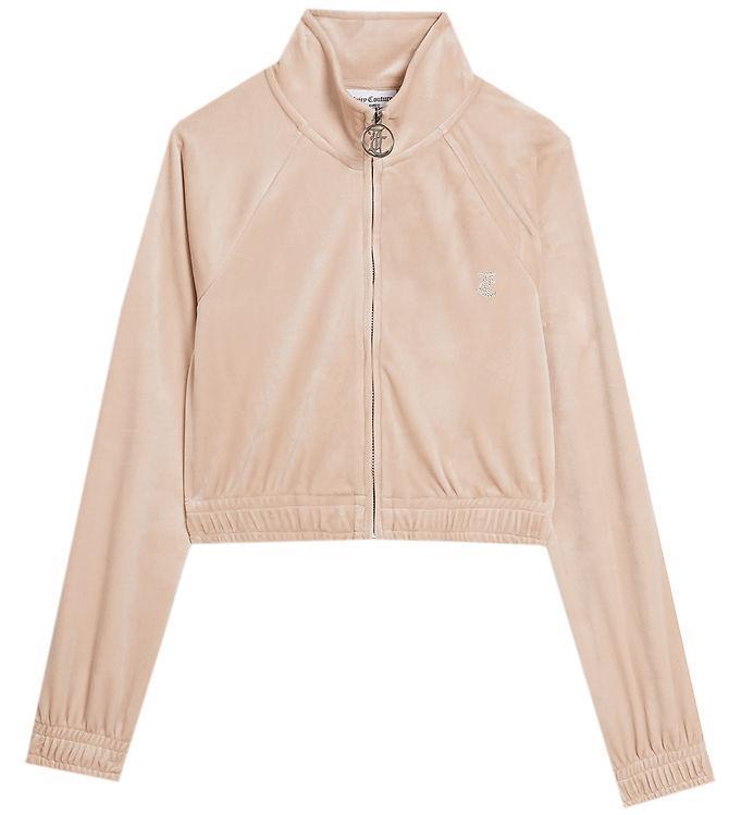 Juicy Couture Tasha Cardigan i Velour - Brazilian Sand
