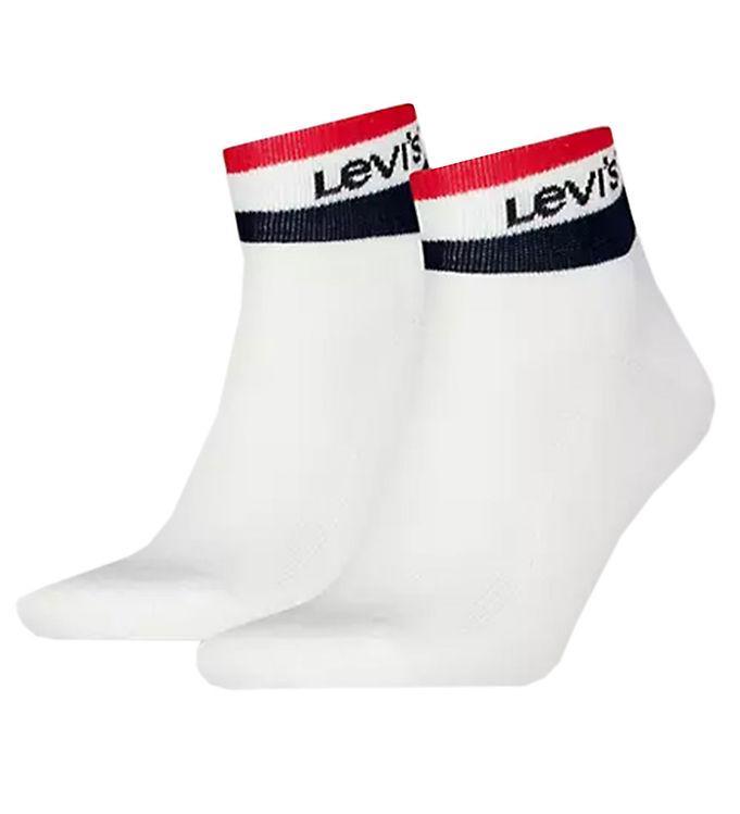 Levis Ankelstrømper -  -pak - Hvid