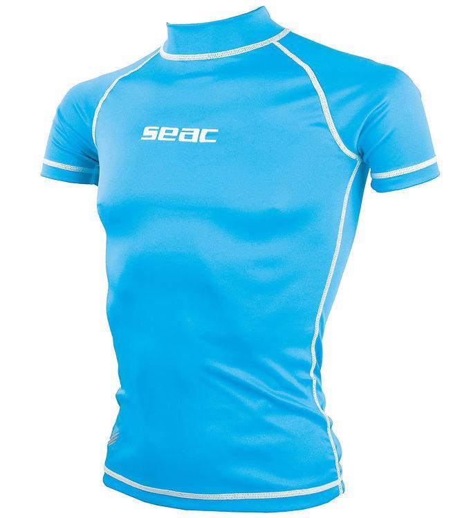 Seac Badebluse - T-sun Short - Uv  - Lyseblå