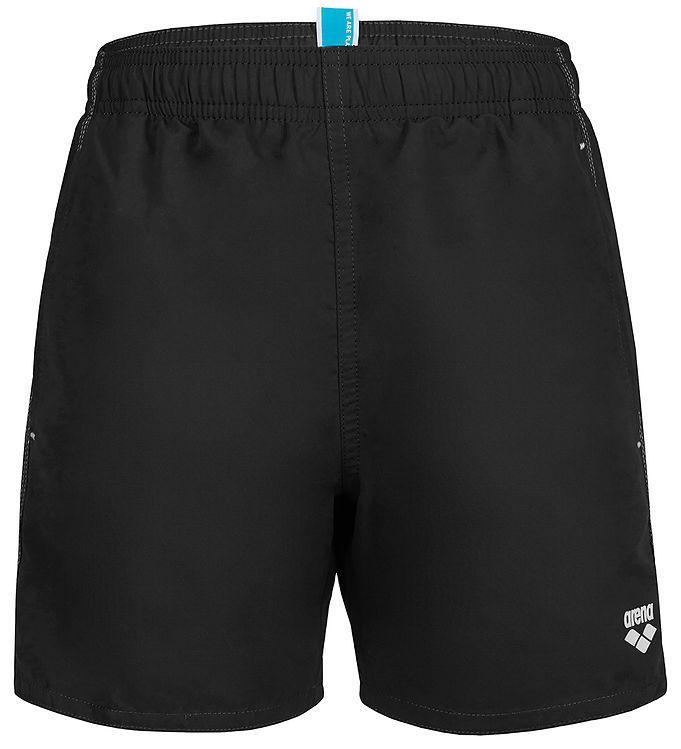 Arena Badeshorts - Solid R - Sort Hvid Tilbud!